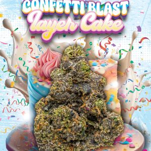 Confetti Blast Layer Cake
