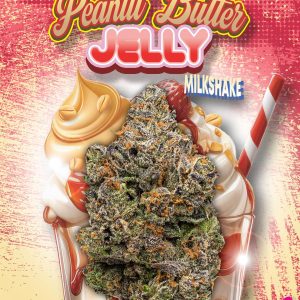 Peanut Butter Jelly Milkshake