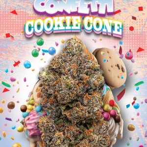 Confetti Cookie Cone
